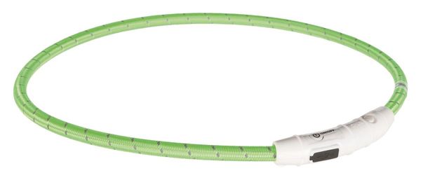Hovedbilde Lysende Halsbånd Grønn M/USB Lader M/L 45cm